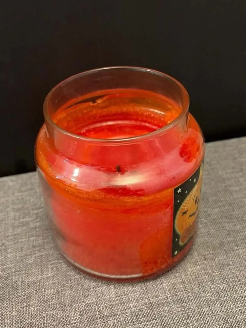 Yankee Candle Cider Web Retired Halloween 14.5 oz Medium Jar Scented Candle
